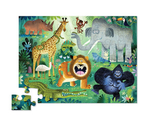 Very Wild Animals Floor Puzzle (36 Pieces)