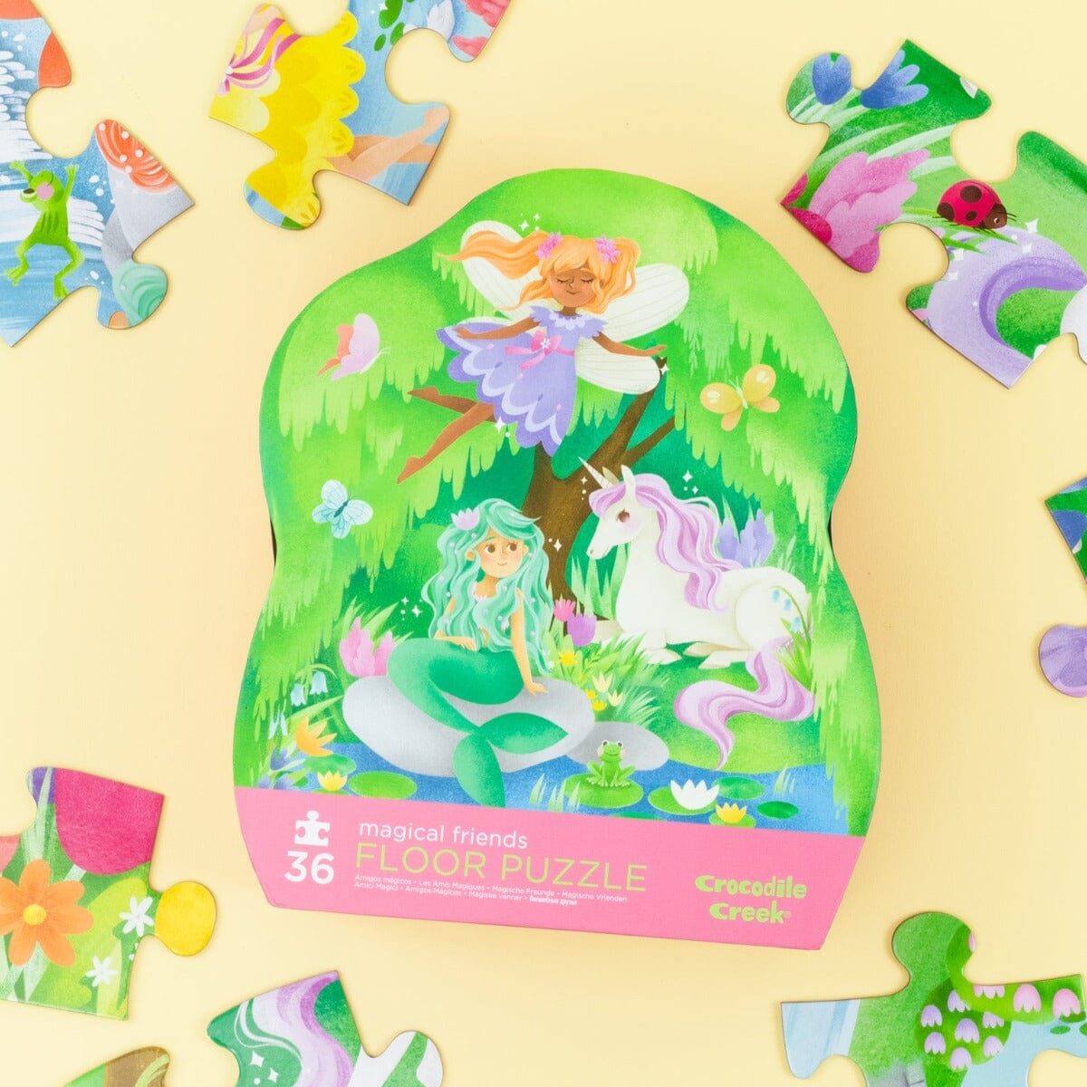 Classic Floor Puzzle 36pc - Magical Friends