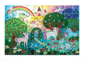 Sparkling Unicorn Foil Puzzle (60 Piece)