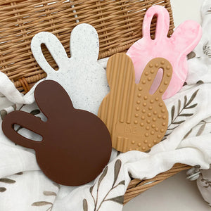 Easter Edition Chocolate Bunny Teether (Caramel)