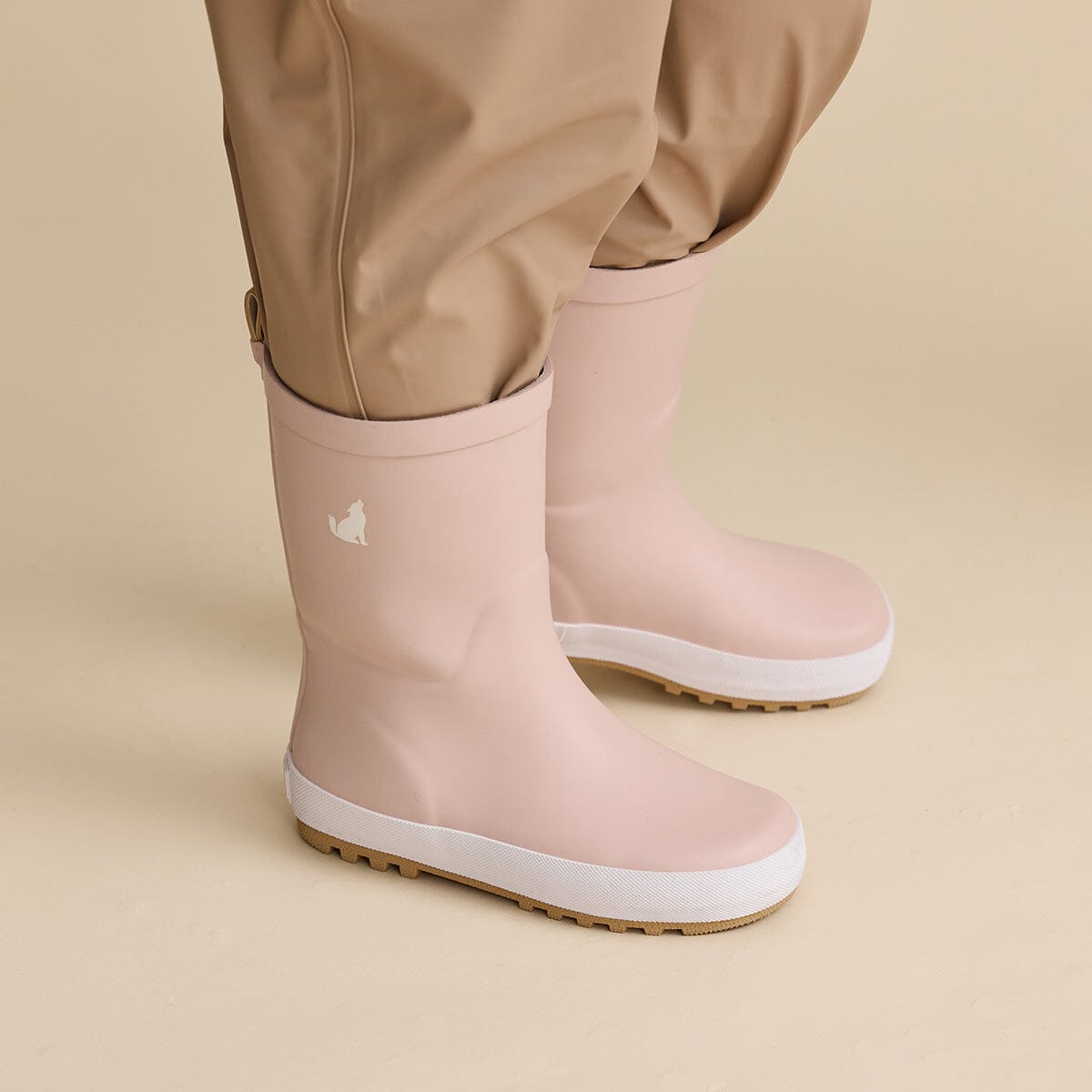 Rain Boots (Dusty Pink)