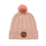 Pom Pom Beanie (Dusty Pink)