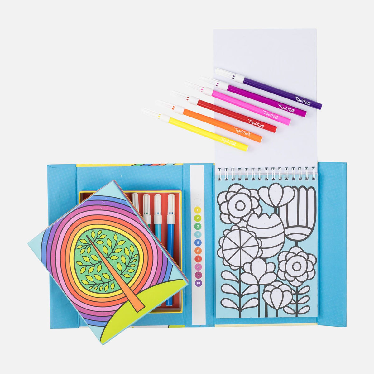 Colour by Numbers (Rainbow Garden)