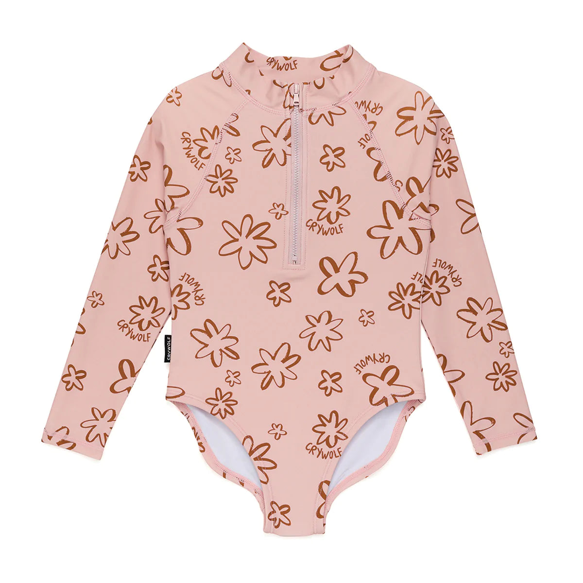 Long Sleeved Swimsuit (Flower Power)