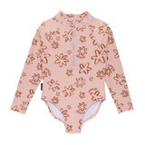 Long Sleeved Swimsuit (Flower Power)