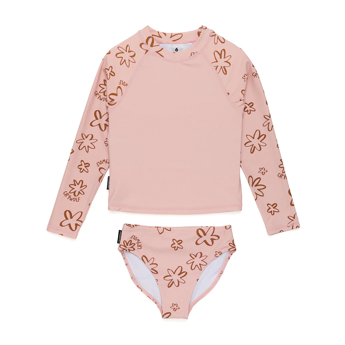 Long Sleeve Rash Set (Flower Power)