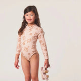 Long Sleeved Swimsuit (Flower Power)