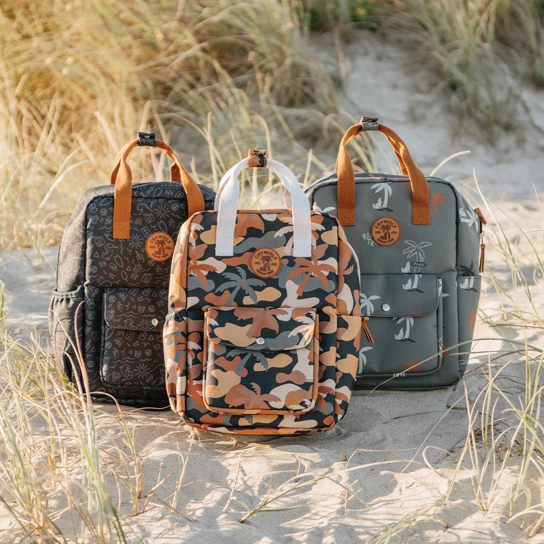 Mini Backpack (Beach Camo) – Kawaii Kids