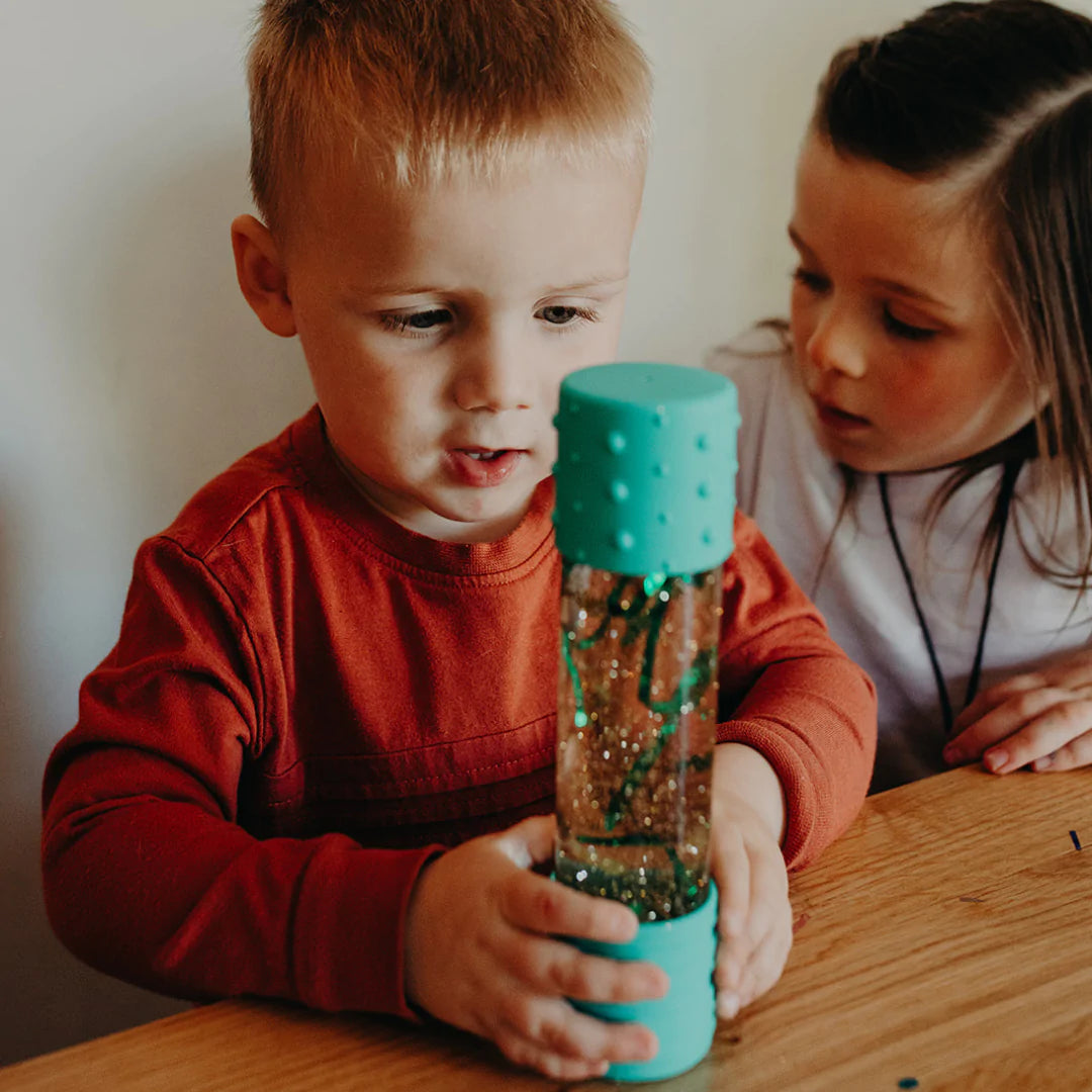 DIY Sensory Calm Down Bottle (Blue)