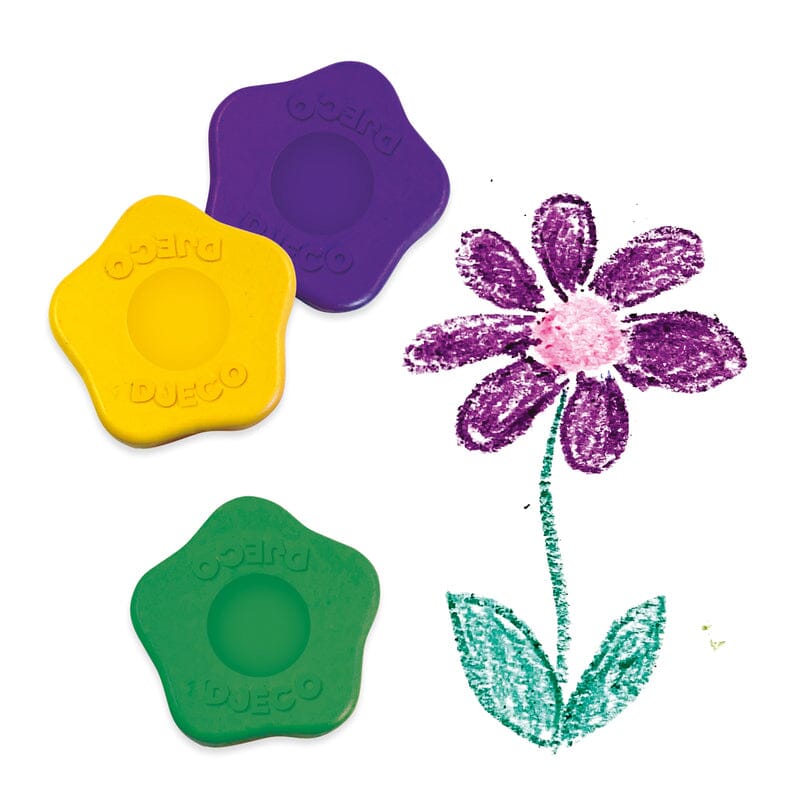 Toddler Flower Crayons (12 Pack)