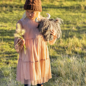 Heidi the Highland Cow (Charcoal)