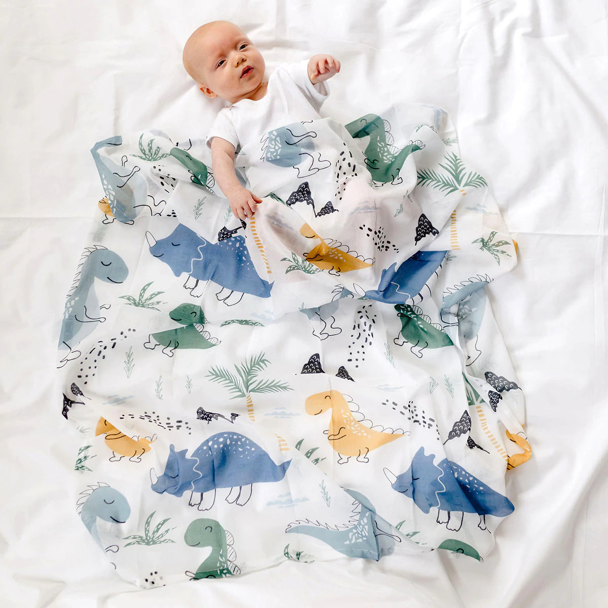 Dinosaur muslin best sale