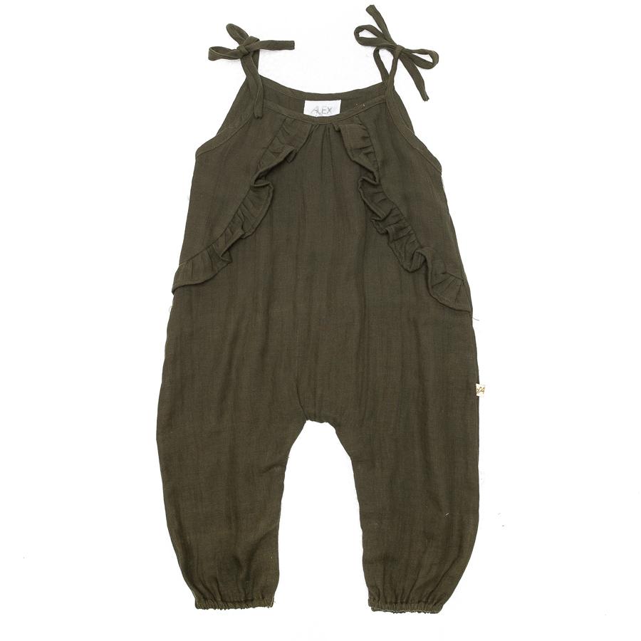 Eloise Playsuit (Khaki)