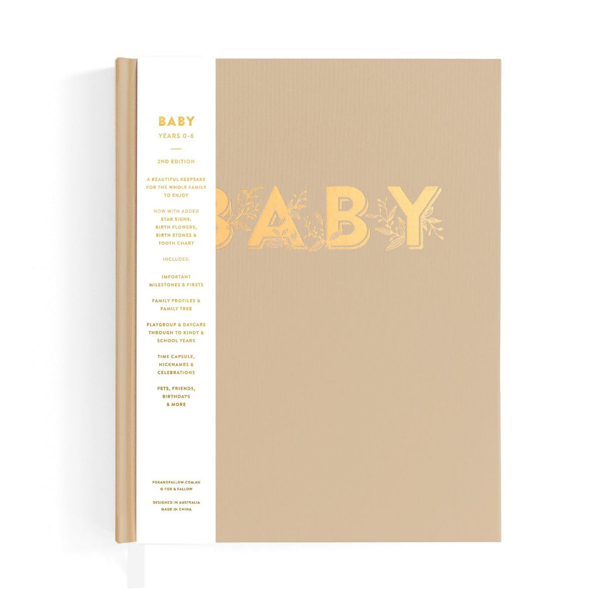 Baby Book - Biscuit