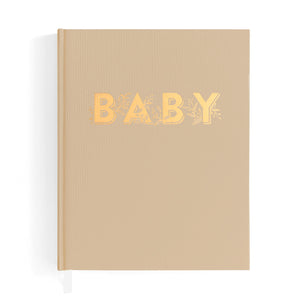 Baby Book - Biscuit (Boxed)
