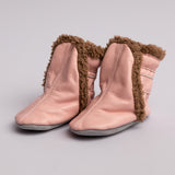 Baby & Toddler Fur Boots (Dusky Pink)