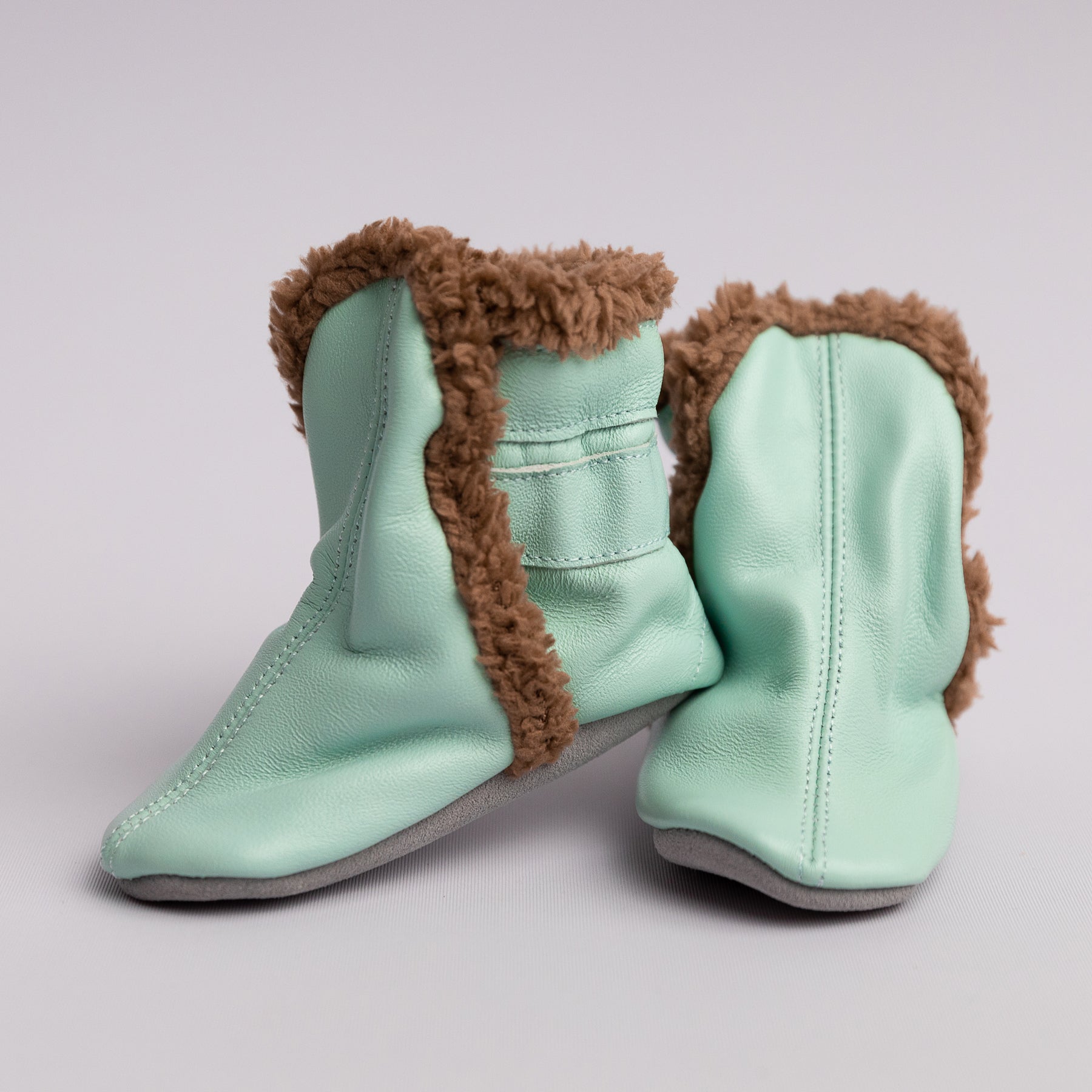 Baby & Toddler Fur Boots (Mint)