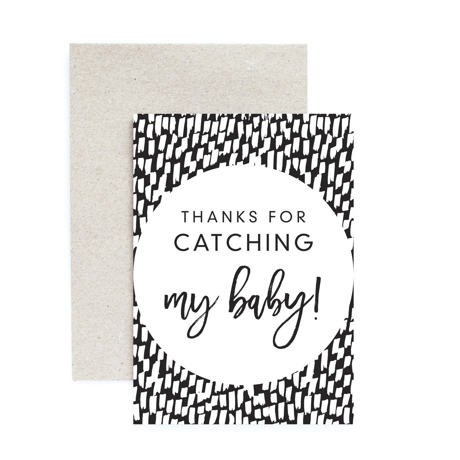 Baby Catcher Greeting Card