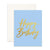 Birthday Blue Greeting Card