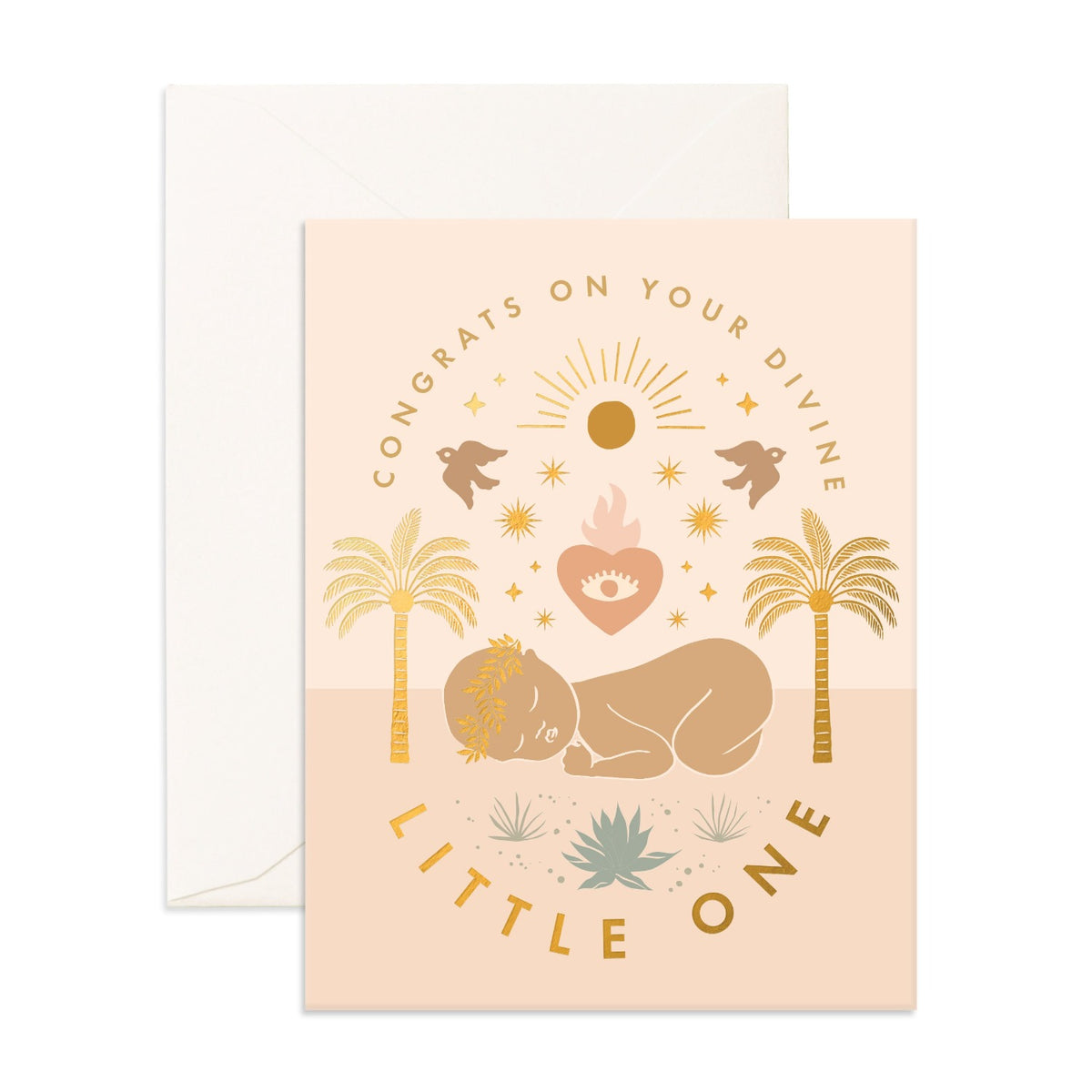 Divine Little One Greeting Card