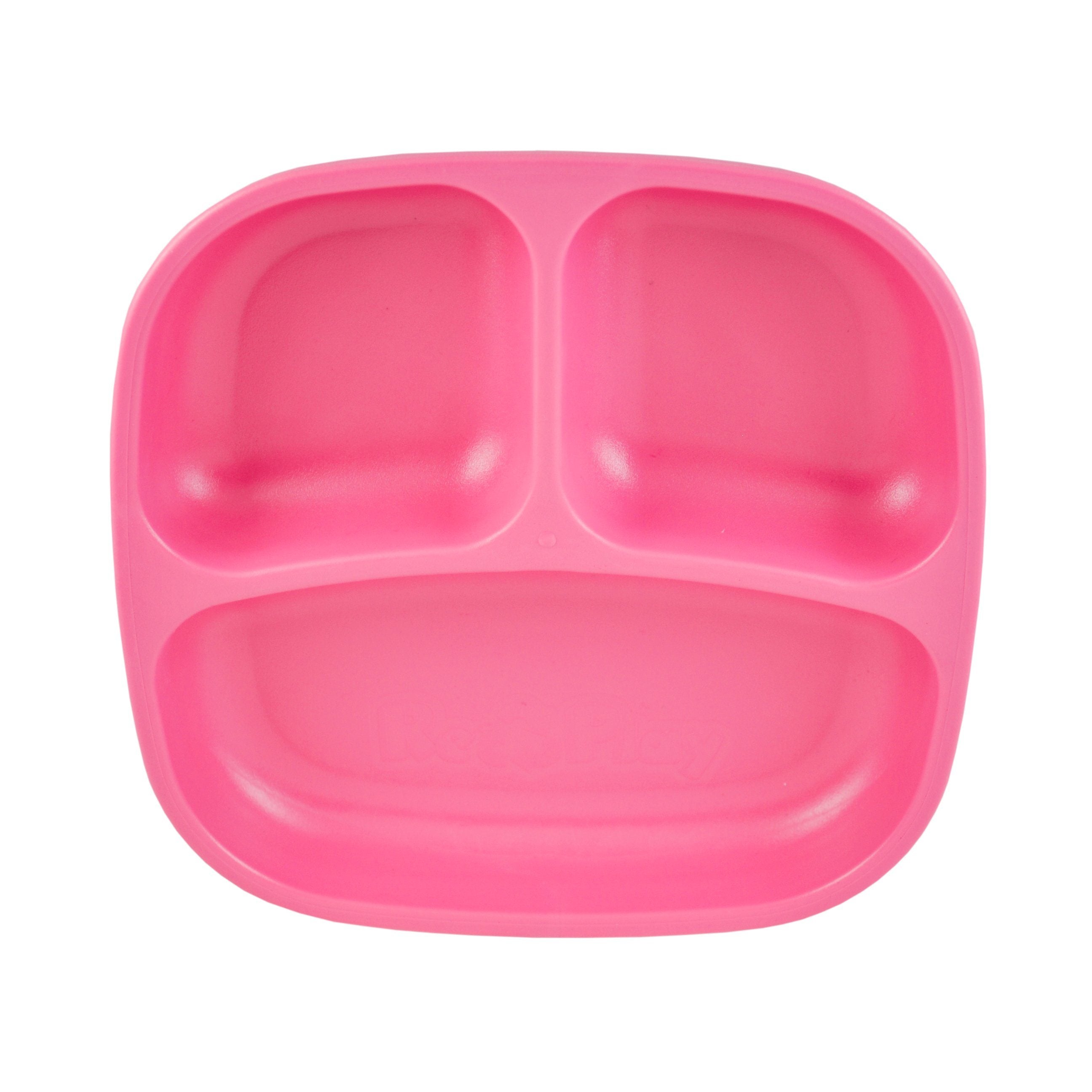 Divided Plate (Bright Pink)