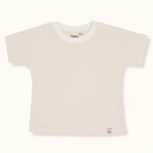 Goldie Waffle Tee (Antique White)