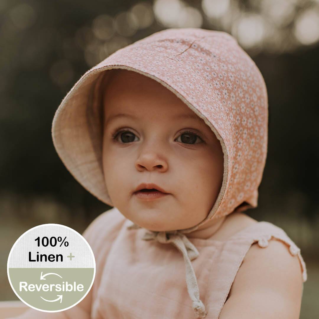 Reversible Sun Bonnet (Polly/Flax)
