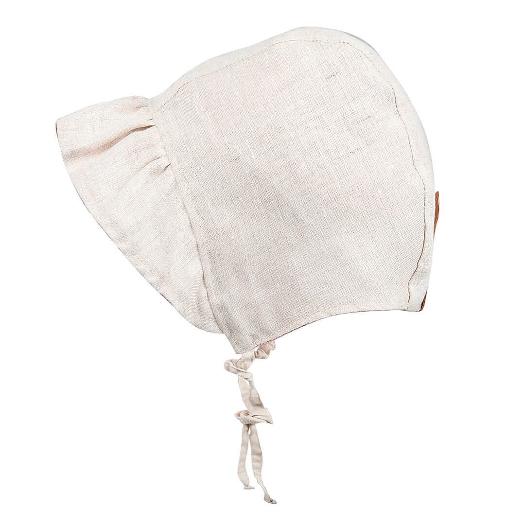 Searcher Reversible Ruffle Bonnet (Freya/Flax)
