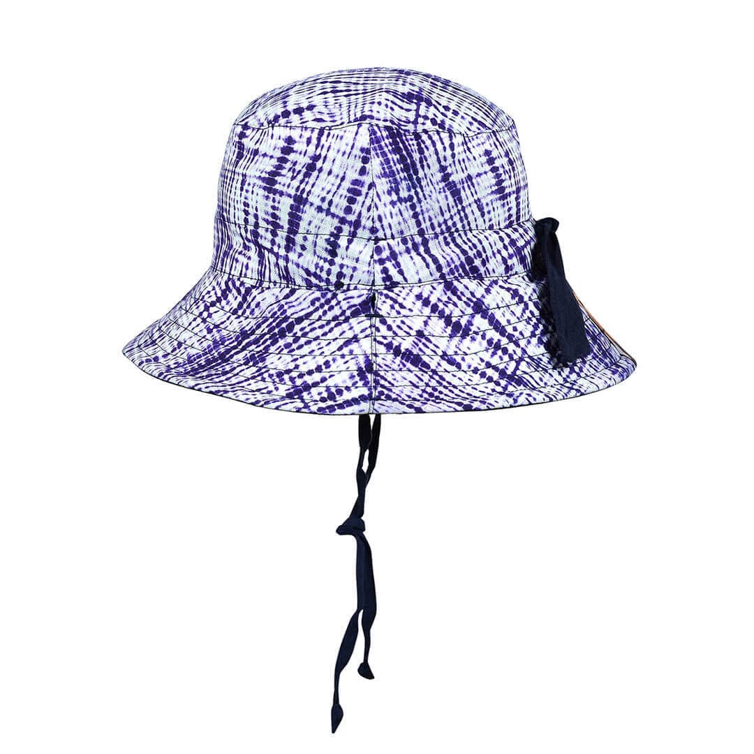 Explorer Kids Reversible Bucket Hat (Shibori/Indigo)