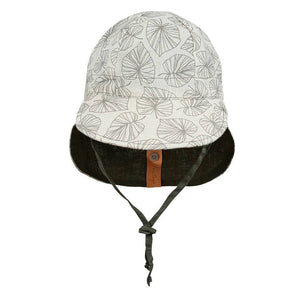 Lounger Baby Reversible Flap Sun Hat (Leaf/Moss)