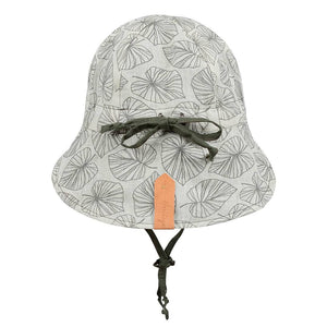 Lounger Baby Reversible Flap Sun Hat (Leaf/Moss)