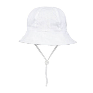 Wanderer Girls Reversible Panelled Bucket Hat (Willow/Blanc)
