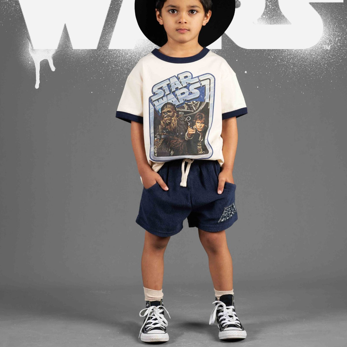 Star Wars Terry Shorts (Navy)