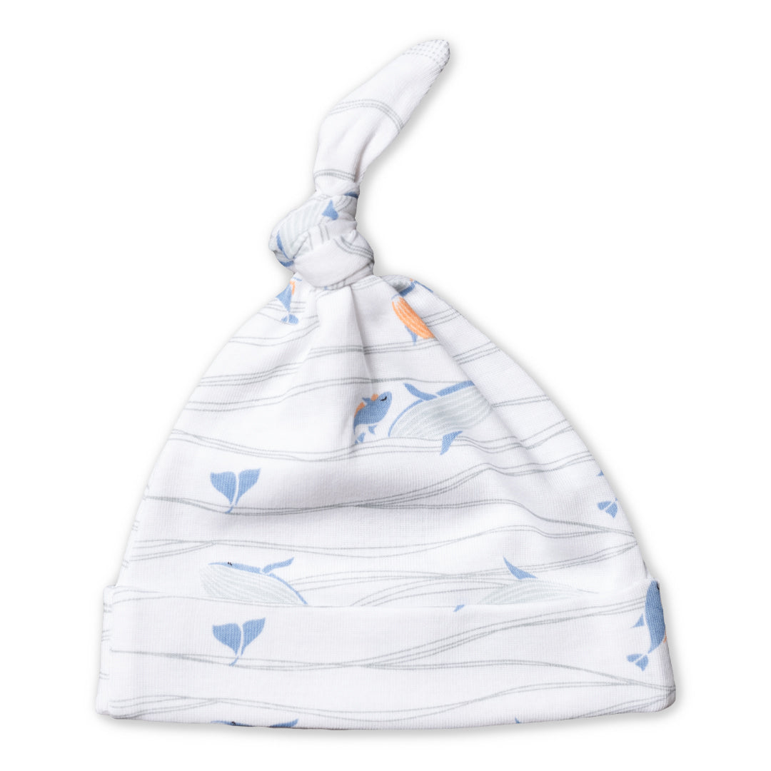 Whales Knotted Hat