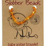 Amber Toddler Teething Bracelet (Honey Round)