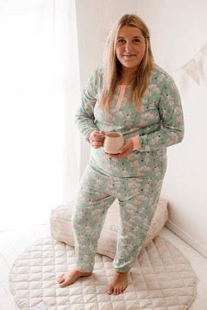 Womans Lily Lapine Bamboo Pjs