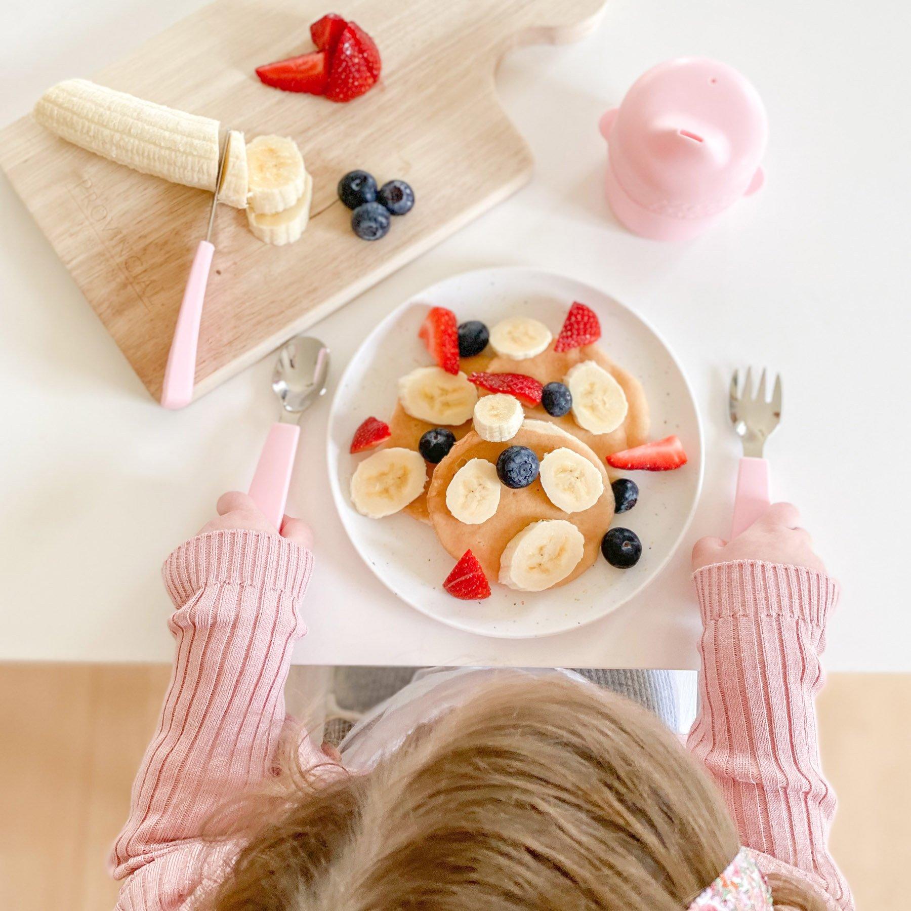 Toddler Feedie Cutlery Set (Powder Pink)