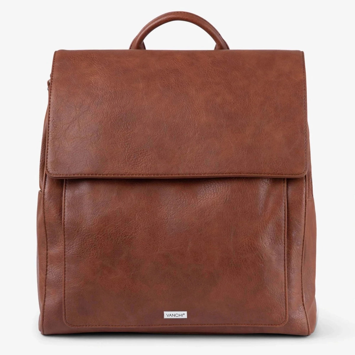 The Emmy Backpack - Vegan (Pebbled Tan)