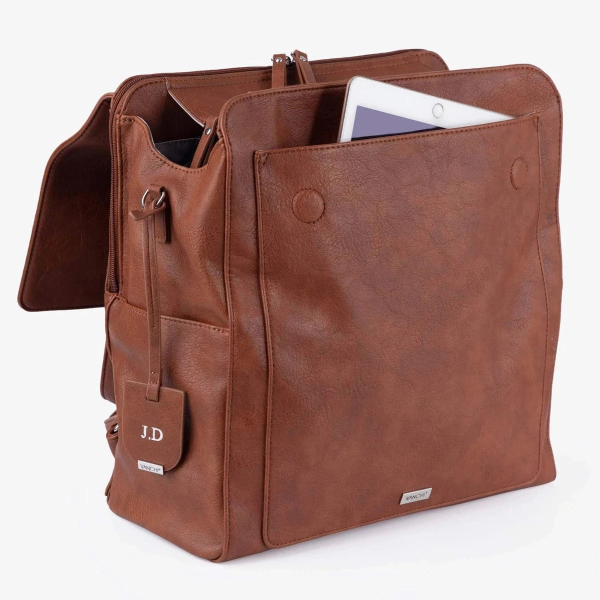 The Emmy Backpack - Vegan (Pebbled Tan)