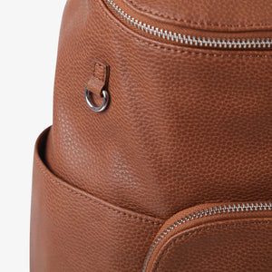 The Frankie Everyday Backpack - Vegan (Pebbled Tan)