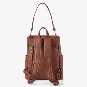 The Frankie Everyday Backpack - Vegan (Pebbled Tan)
