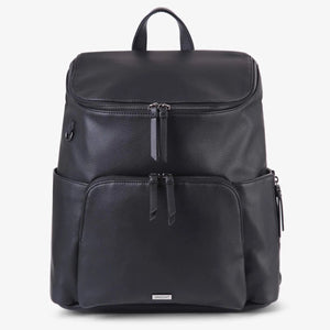 The Frankie Everyday Backpack - Vegan (Black/Gunmetal)
