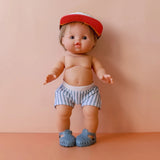 Tiny Threads Doll Swimwear Set (Blue)