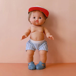 Tiny Threads Doll Swimwear Set (Blue)