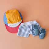 Tiny Threads Doll Swimwear Set (Blue)