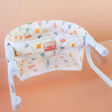 Dolls High Chair Seat (Alphabet Soup)