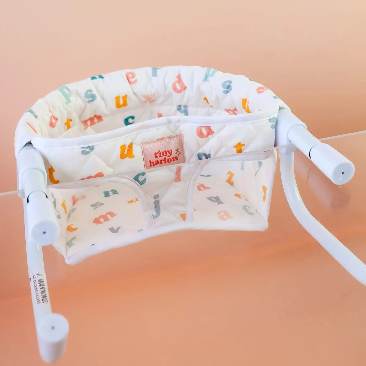 Dolls High Chair Seat (Alphabet Soup)