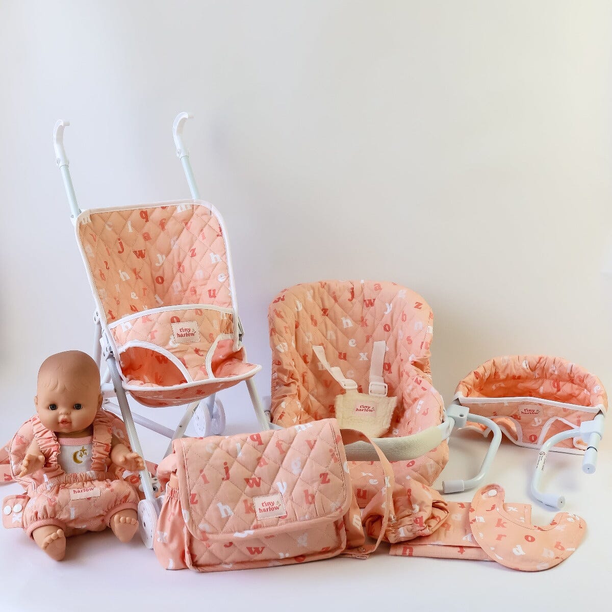 Dolls Bedding (Peachy Alphabet)