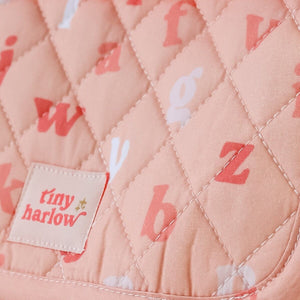 Dolls Bedding (Peachy Alphabet)