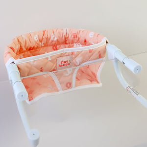 Dolls High Chair Seat (Peachy Alphabet)